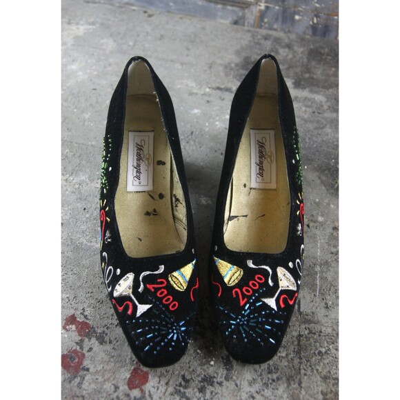 New Years Celebration Wedges, Worthington, Size 7M, special event shoes - Picture 3 of 7